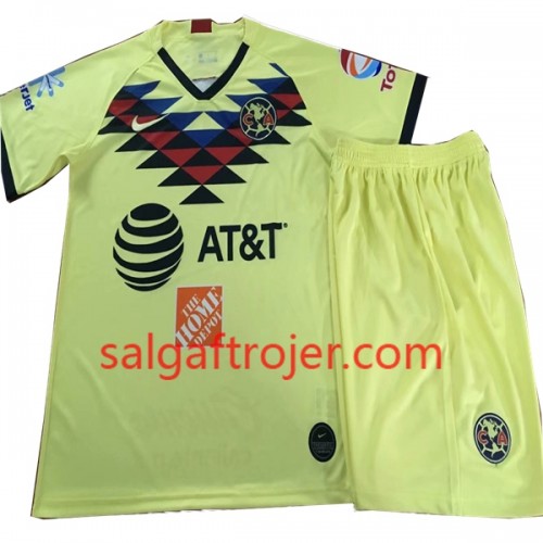 Club América Fodboldtrøjer Børn Hjemmebanesæt 2019/20 Kort ærmer Club América Fodboldtrøjer Børn Hjemmebanesæt 2019/20 Kort ærmer